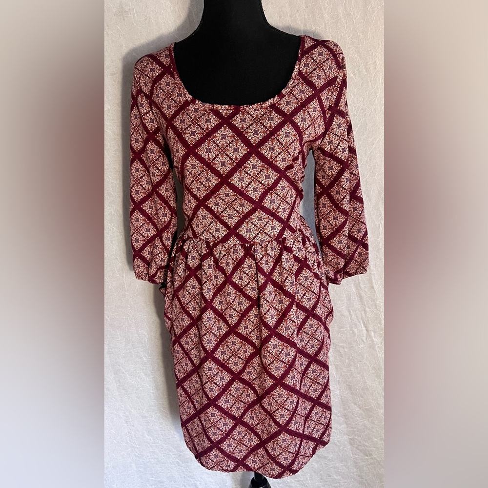 Geometric Patterned Dress